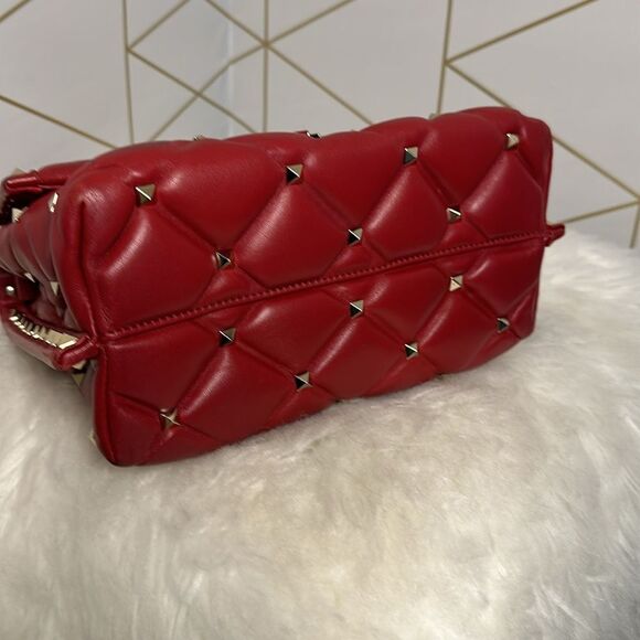 💯 Authentic Valentino Candy Handbag Shoulder Bag Red🍀 - Picture 7 of 16
